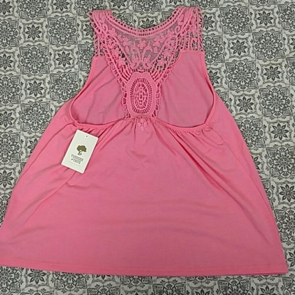 NWOT Tucker and Tate Lace Back Top - Picture 2 of 2
